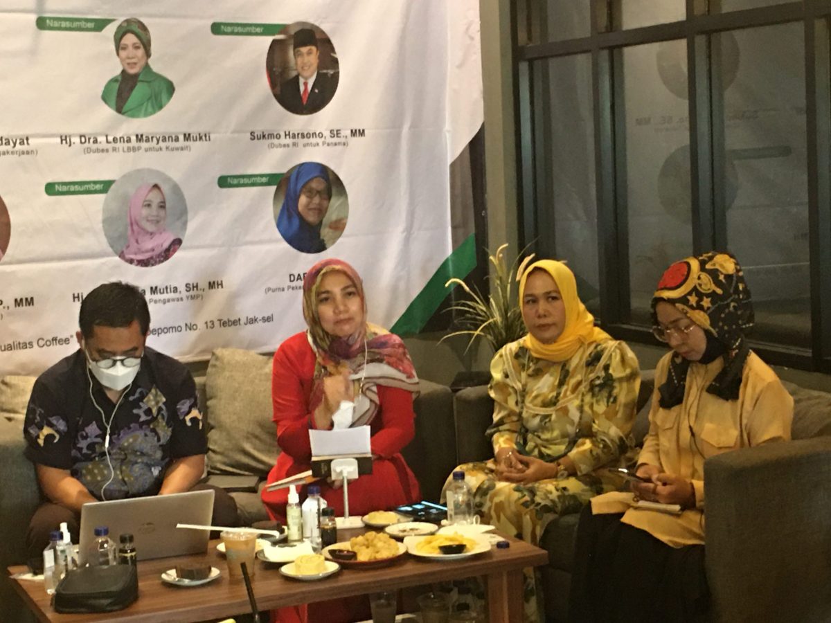 Diskusi tentang "Urgensi Program Jaminan Sosial Ketenagakerjaan Terhadap Perempuan Pekerja Migran Indonesia" di Jakarta Selatan-womanspedia