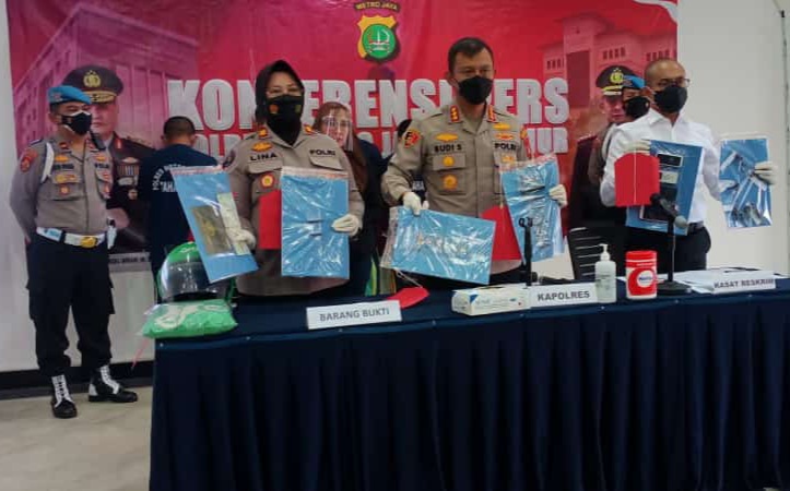 4 Orang Pelaku Curanmor Kambuhan dan 1 Orang Penadah Digulung Satreskrim Polres Jakarta Timur