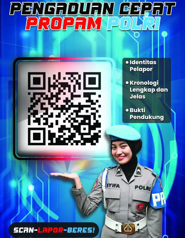 Bidpropam Polda Jateng Luncurkan Dumas QR Code, Akses Pengaduan Masyarakat Kini Lebih Cepat dan Transparan