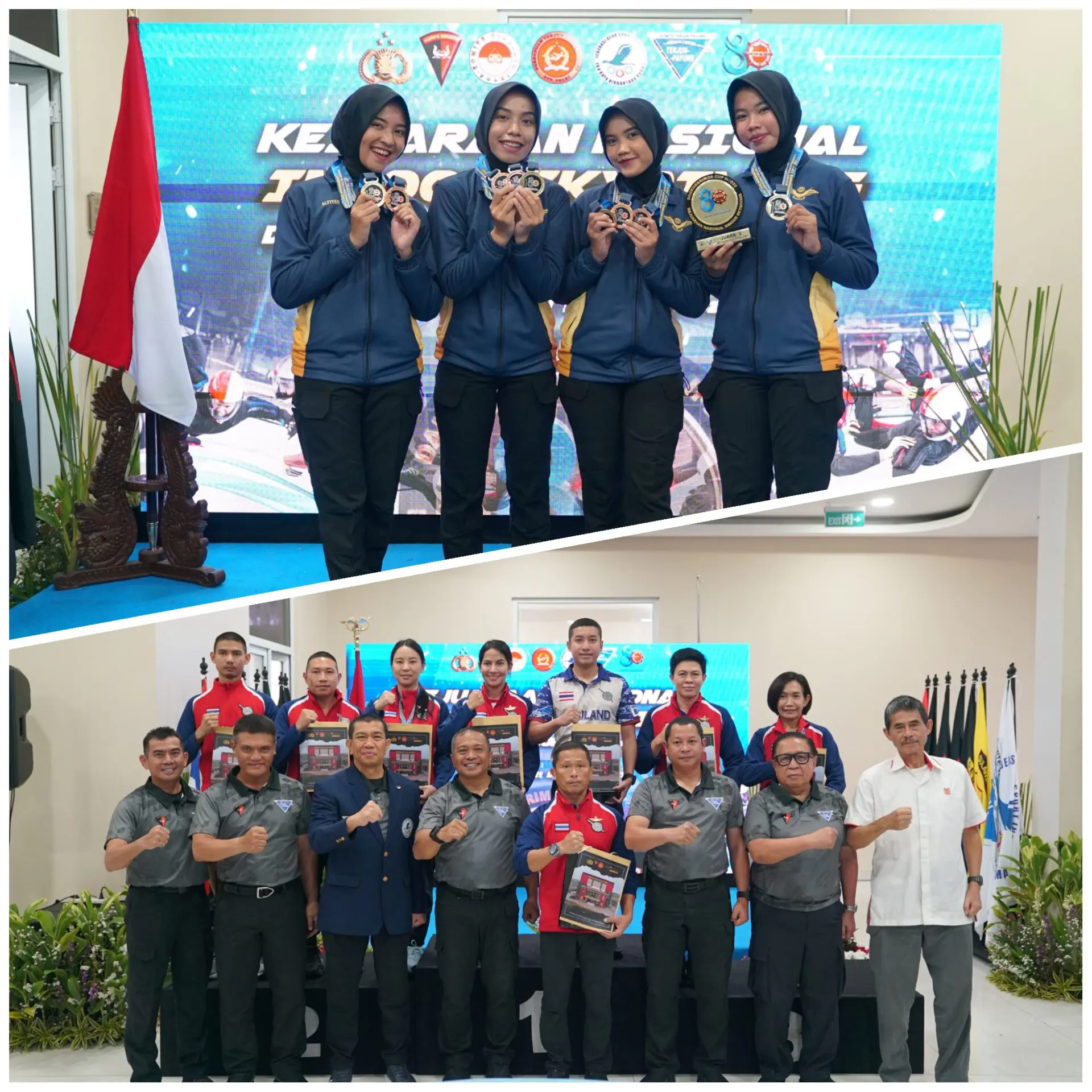 Kejurnas Indoor Skydiving Dankorbrimob Cup II 2025 Berlangsung Sukses, Dankorbrimob Polri Apresiasi Prestasi 156 Atlet