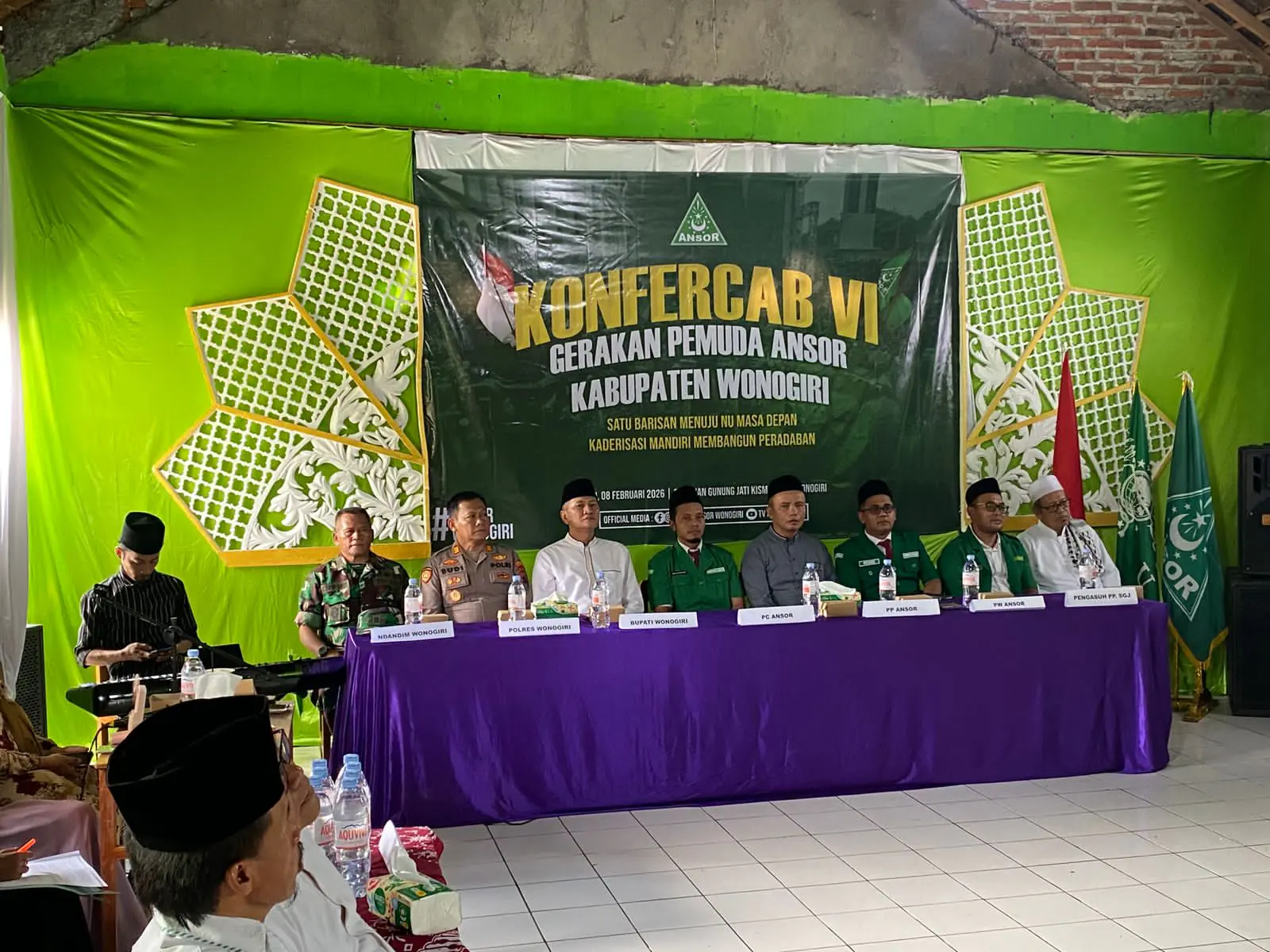Konfercab VI GP Ansor Wonogiri Berlangsung Kondusif, Sunarto Terpilih Ketua Periode 2026–2030
