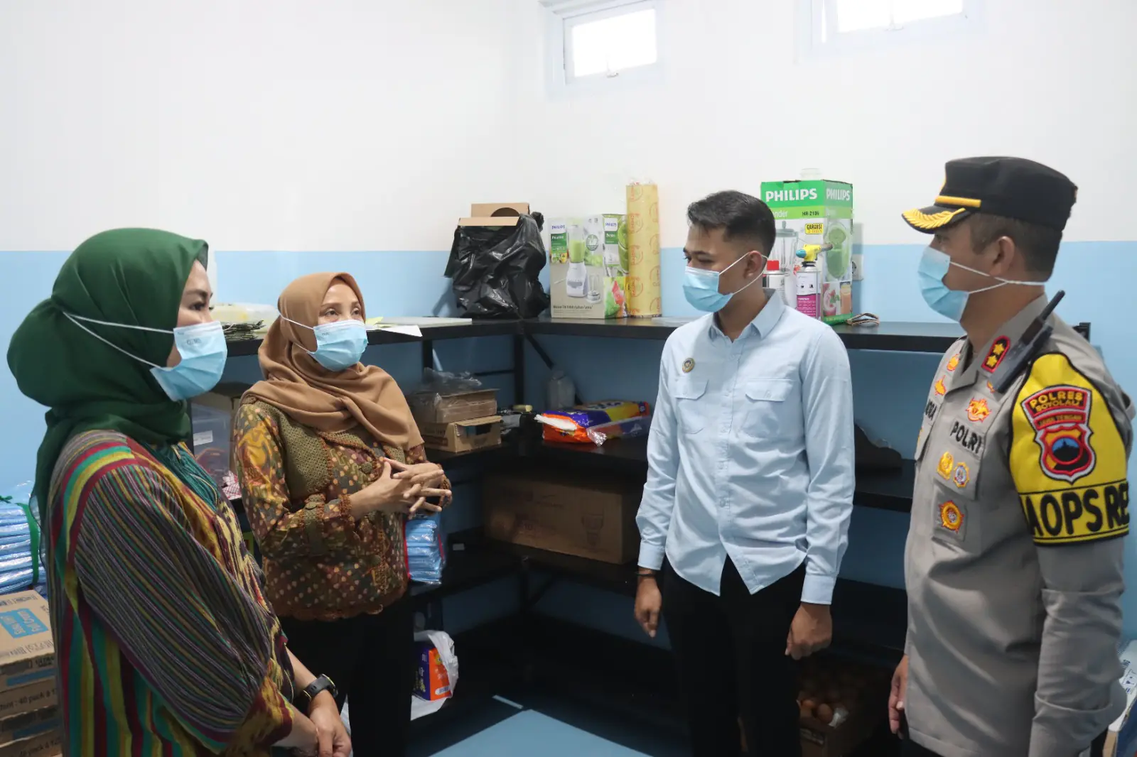 Ketua Bhayangkari Daerah Jawa Tengah Lakukan Kunjungan Kerja ke SPPG Polres Boyolali