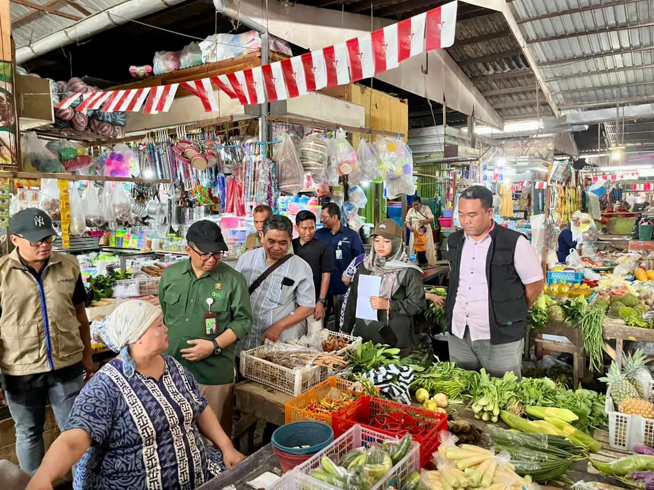 Satgas Pangan Sidak Pasar Kendal, Harga Beras Naik Tipis dan Cabai Lampaui HAP