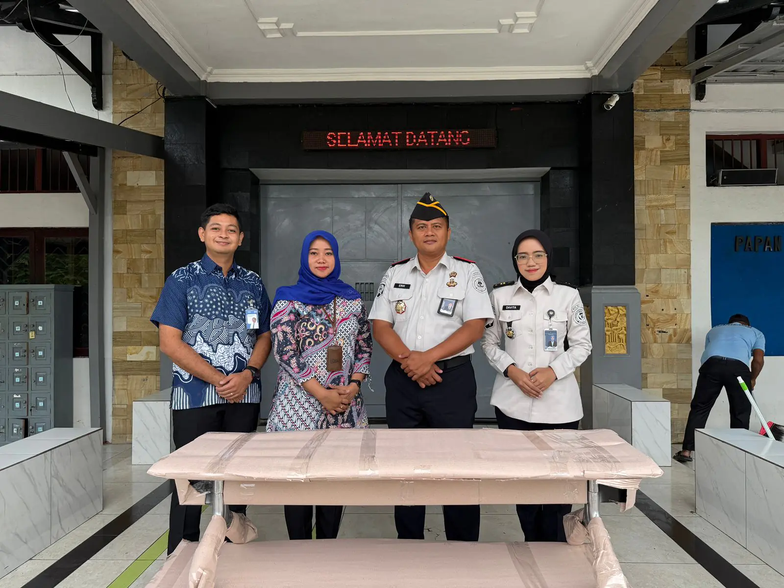 Menuju Zona Integritas, Lapas Purwodadi Terima CSR Fasilitas Layanan dari BRI