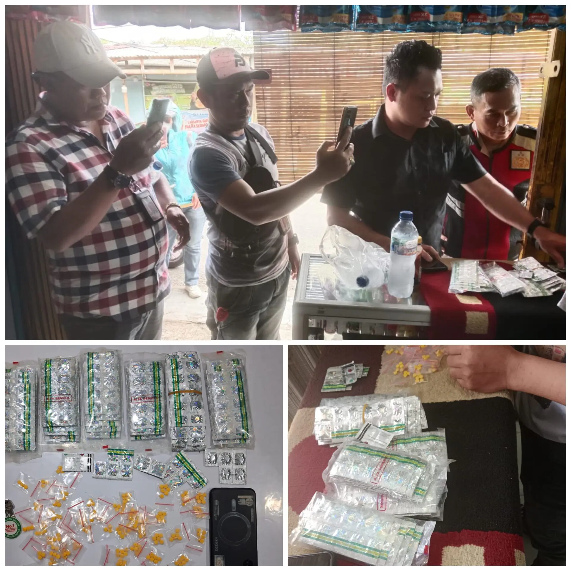 Polsek Cakung Tindaklanjuti Laporan Call Center 110, Penjual Obat Terlarang Diamankan di Ujung Menteng